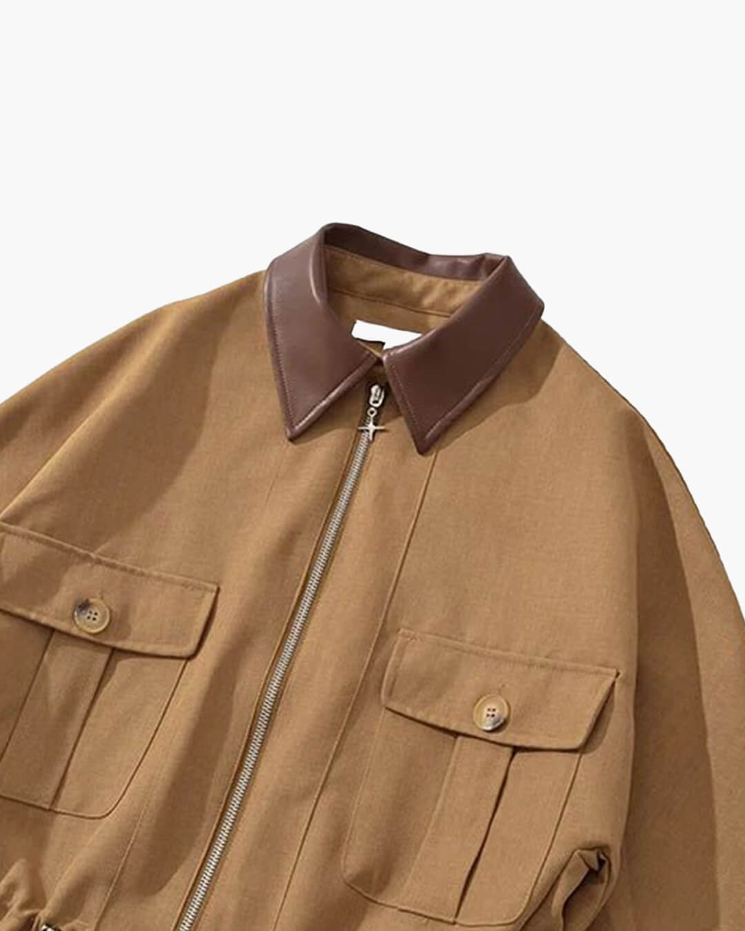 Virginia Drawstring Batwing Jacket - Women's Fall and Winter Outerwear - Image 5