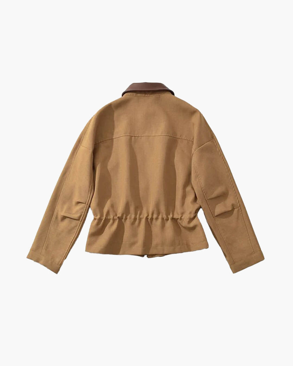 Virginia Drawstring Batwing Jacket - Women's Fall and Winter Outerwear - Image 4