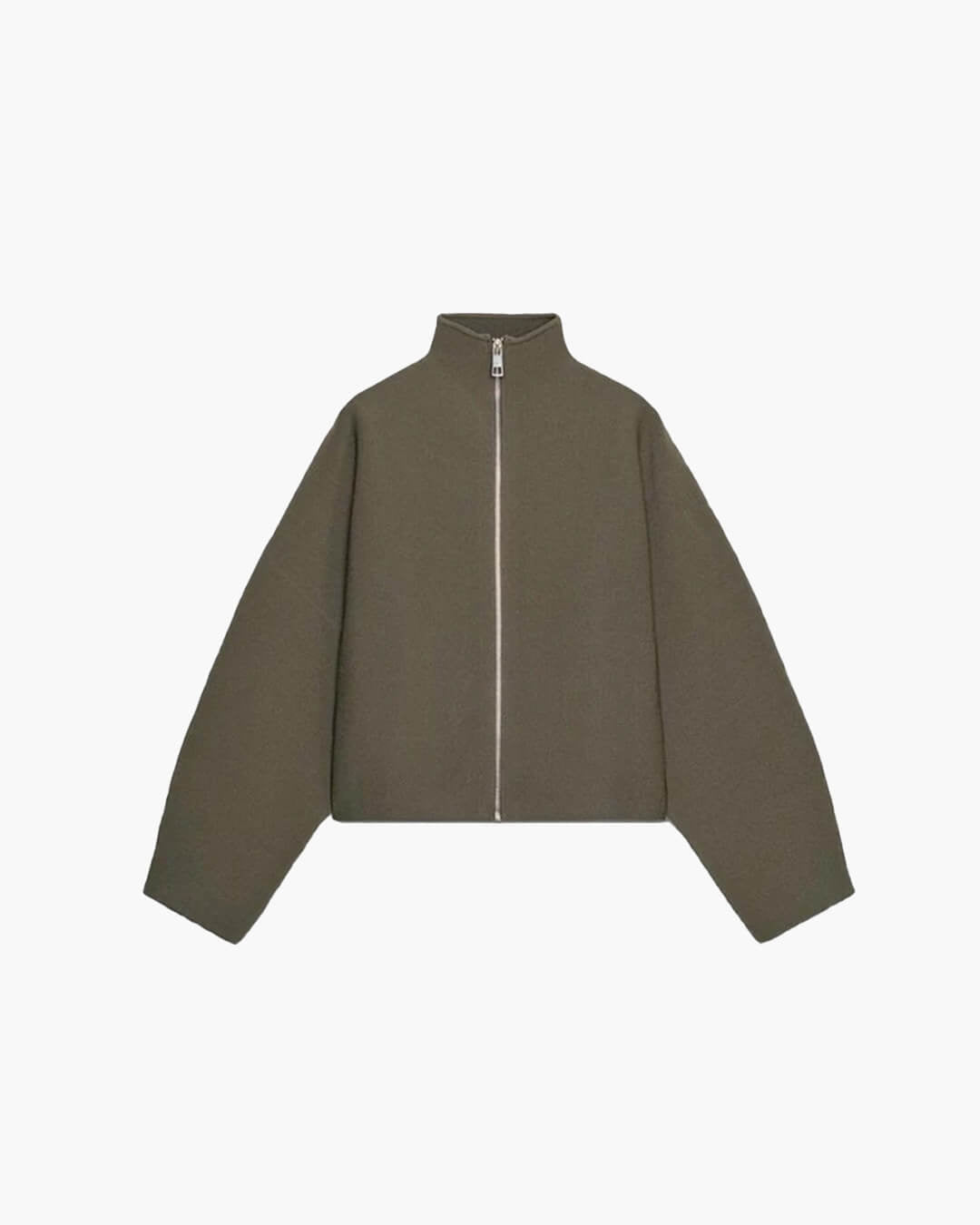 Zarina Zip Up Cropped Jacket - Women's Fall and Winter Outerwear - Image 8