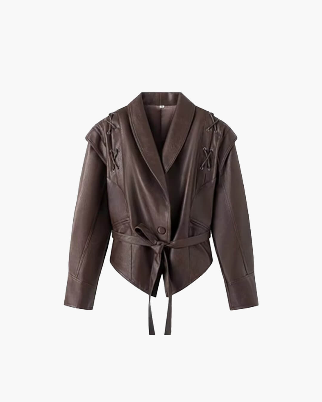 Zyra Biker Leather Jacket - Women's Fall and Winter Outerwear
