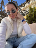 Jayden Knitted Sleeveless Vest - Women's Fall and Winter Outerwear - Image 2