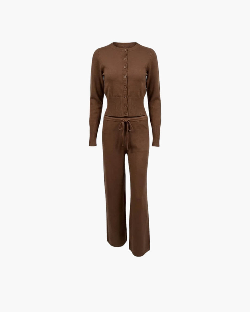 Aimee Knitted Cardigan and Trousers Set - Women's Coordinated Two-Piece Outfit - Image 10