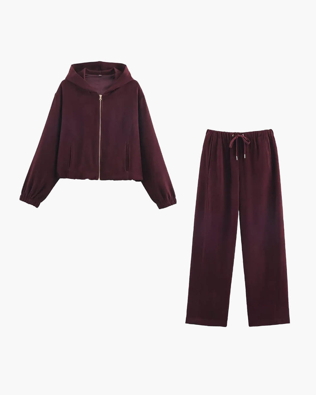 Amirah Hooded Tracksuit Set - Women's Coordinated Two-Piece Outfit - Image 7
