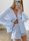 Adrita Lightweight Cotton Set - Women's Coordinated Two-Piece Outfit