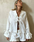 Adina Stylish Cotton Two Piece Set - Women's Coordinated Two-Piece Outfit