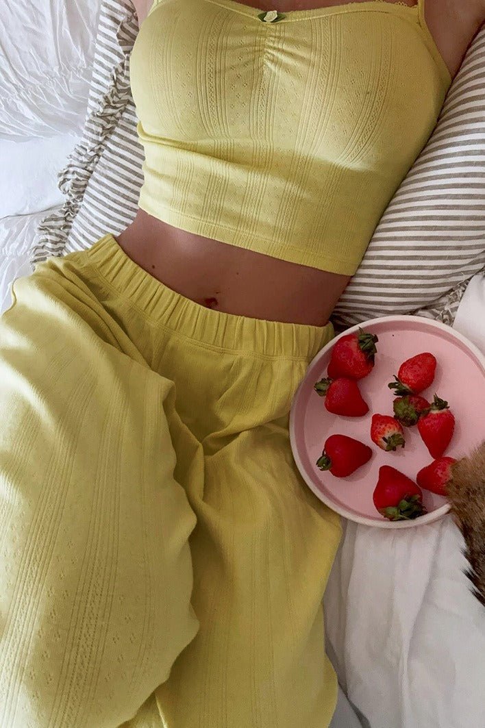 Celeste Soft Relaxed Cami Pants Two Piece Set - Women's Coordinated Two-Piece Outfit - Image 6