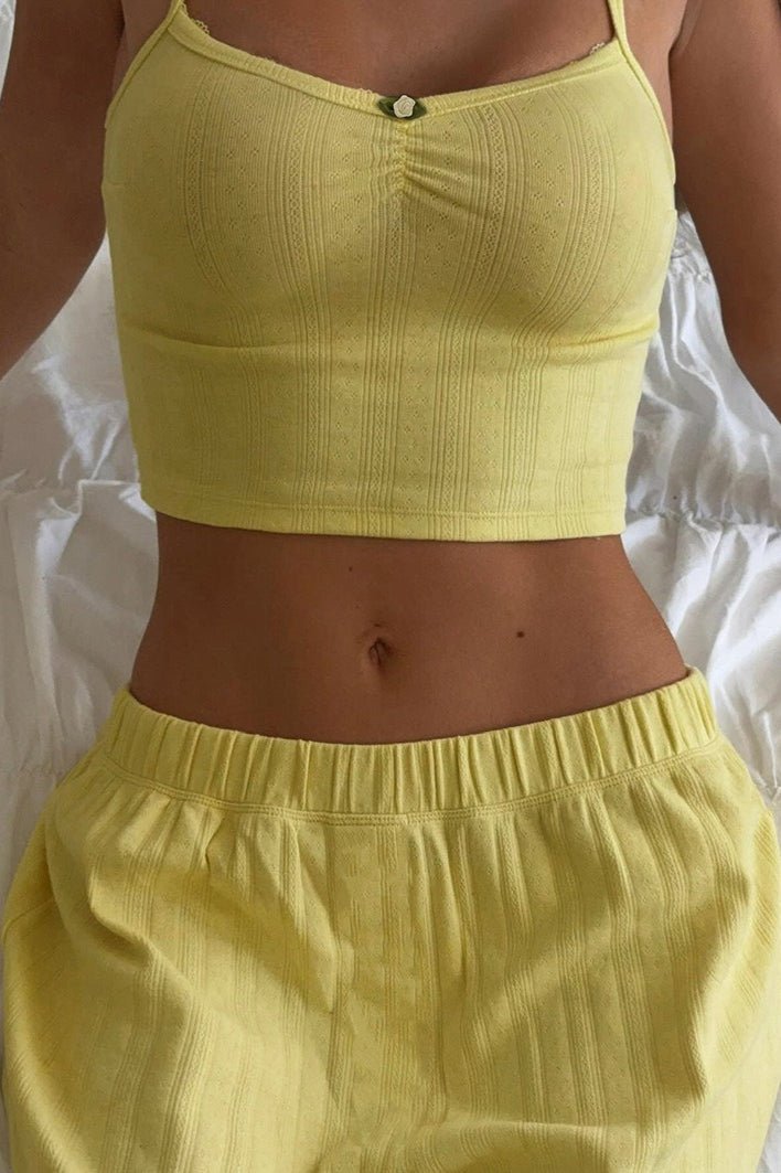 Celeste Soft Relaxed Cami Pants Two Piece Set - Women's Coordinated Two-Piece Outfit - Image 5
