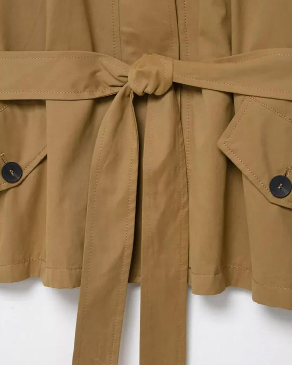 Claire Short Trench Coat Skort Set - Women's Coordinated Two-Piece Outfit - Image 10