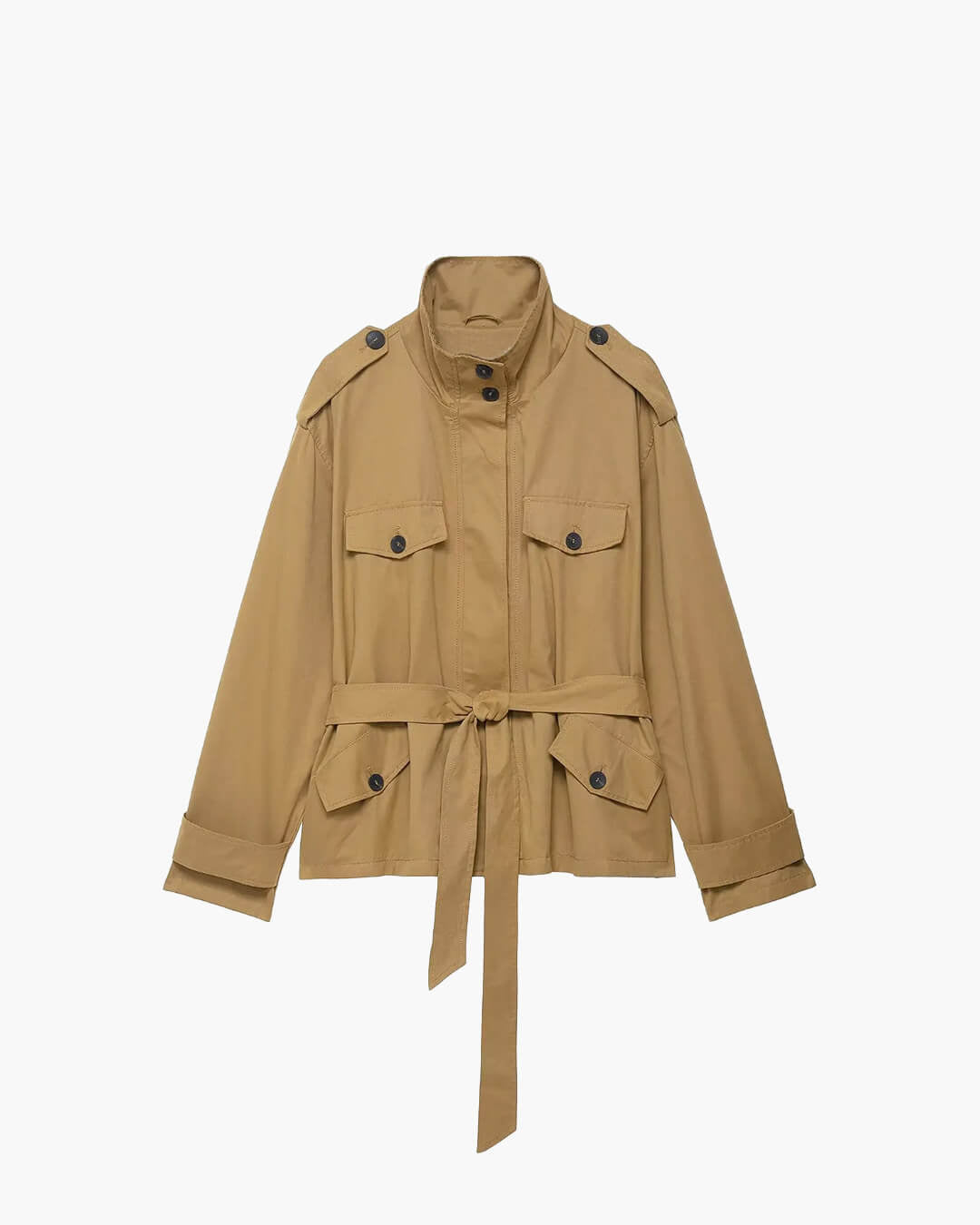 Claire Short Trench Coat Skort Set - Women's Coordinated Two-Piece Outfit - Image 7