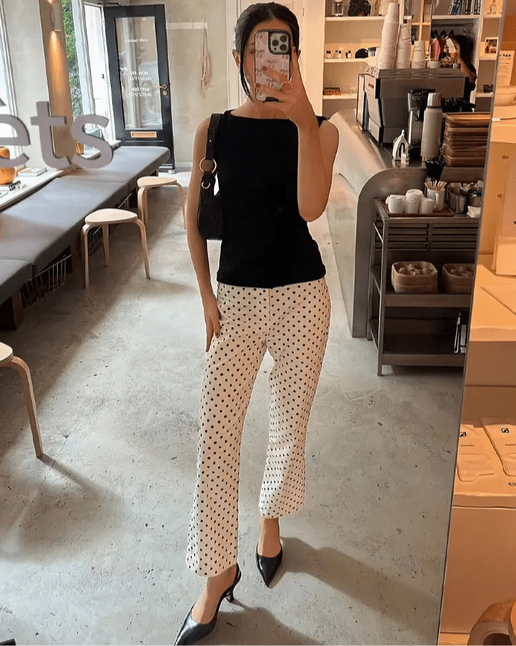 Gloria Women's Polka Dot Co-Ord Set - Lightweight Woven Matching Set - Image 12