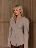 Goldie Tailored Short Set - Women's Coordinated Two-Piece Outfit