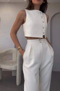 Helena Two-Piece Set - Women's Coordinated Two-Piece Outfit