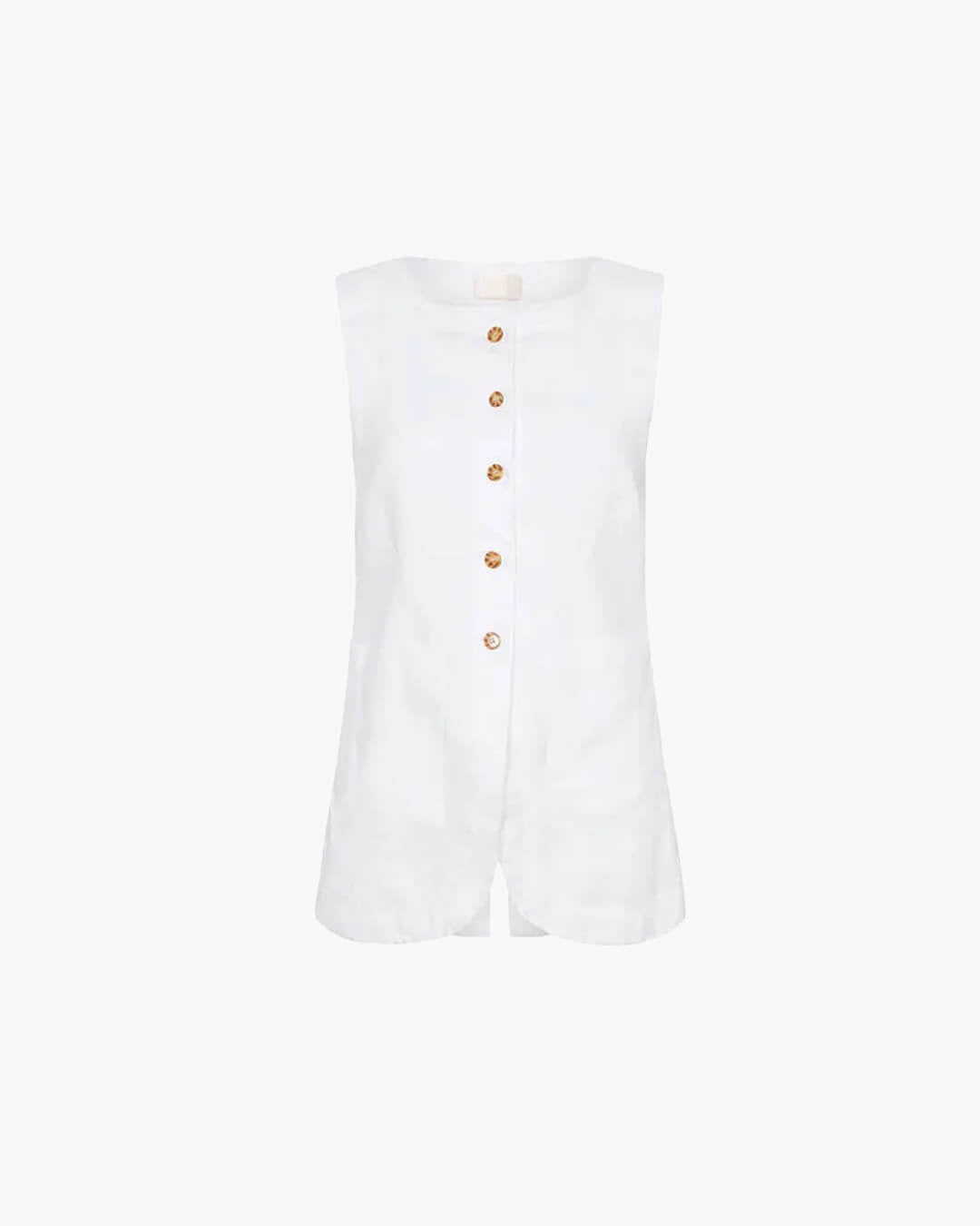 Irma Sleeveless Linen Set - Women's Coordinated Two-Piece Outfit - Image 15