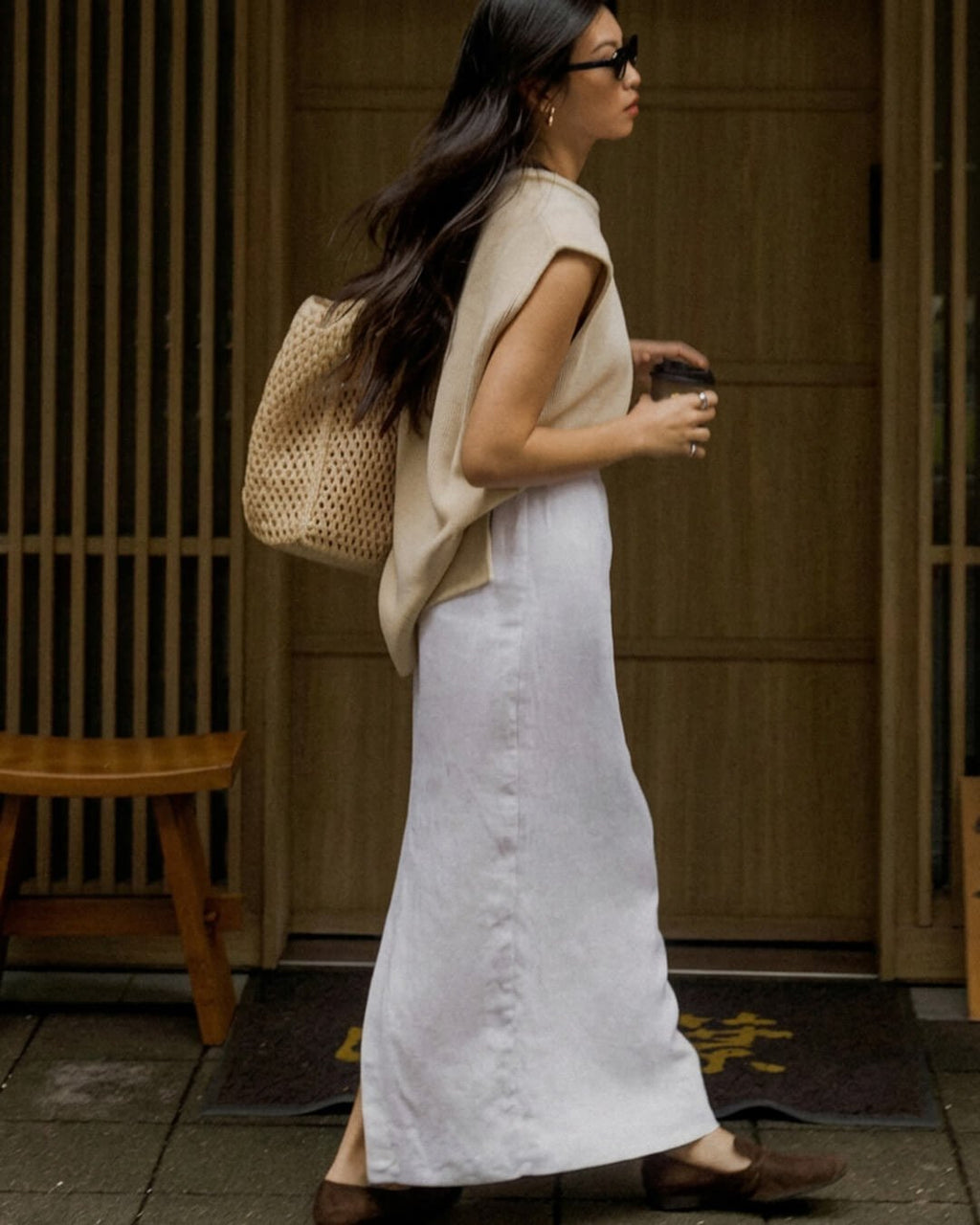 Irma Sleeveless Linen Set - Women's Coordinated Two-Piece Outfit - Image 7