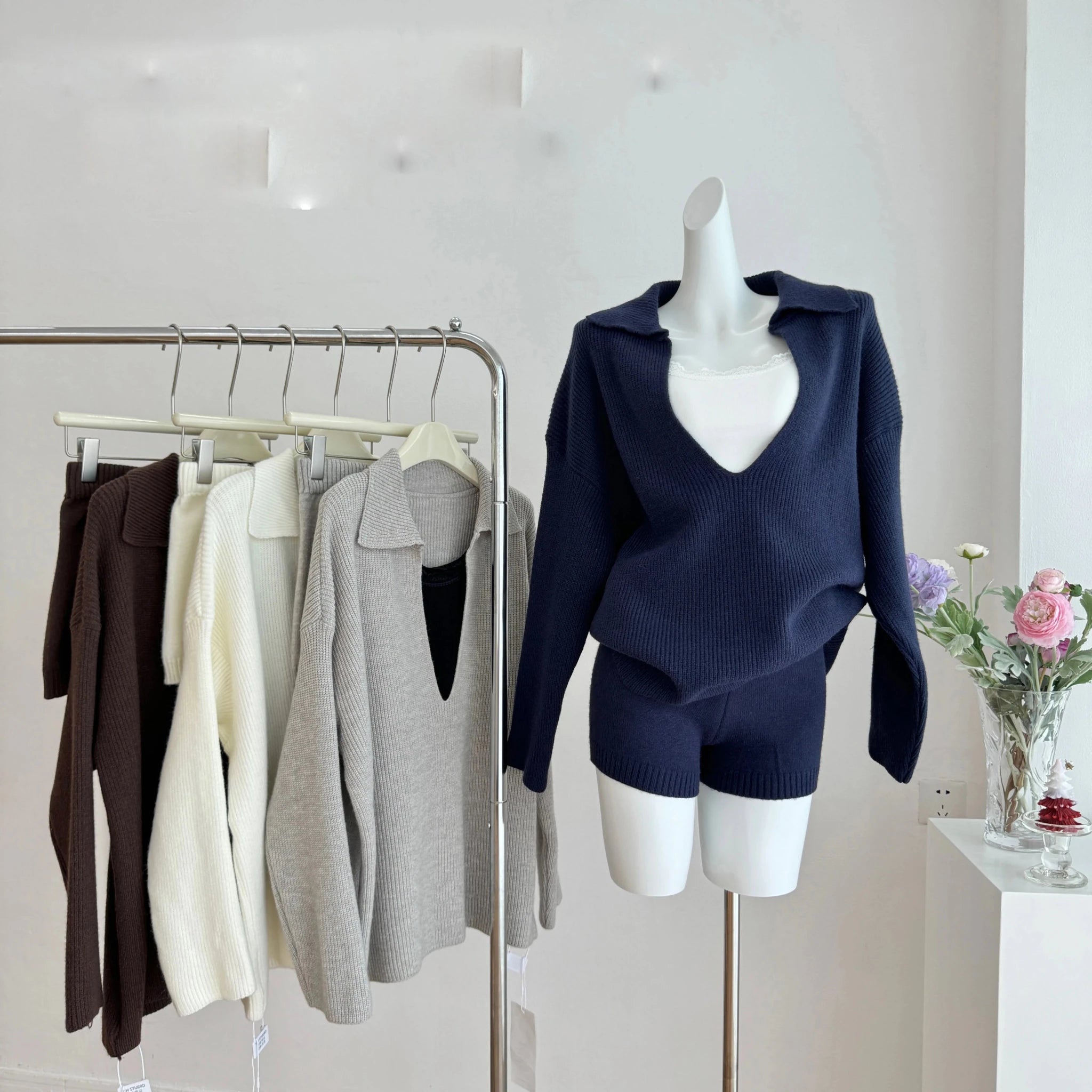 Jeannette Sweater Suit - Women's Coordinated Two-Piece Outfit - Image 14