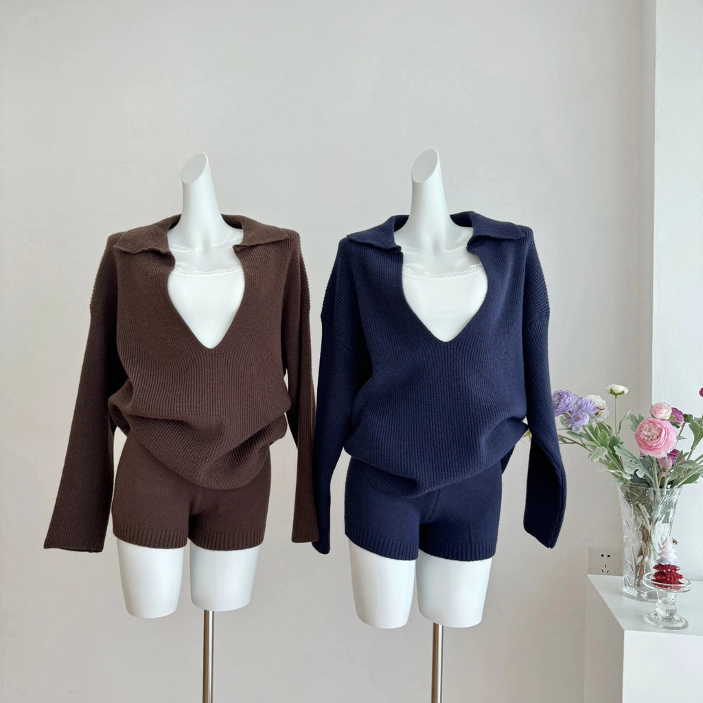 Jeannette Sweater Suit - Women's Coordinated Two-Piece Outfit - Image 16