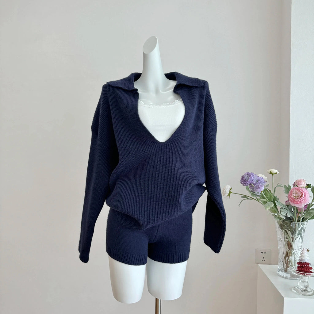 Jeannette Sweater Suit - Women's Coordinated Two-Piece Outfit - Image 11