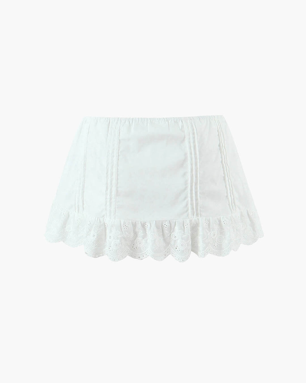 Klarissa Lace Trim Mini Skirt Set - Women's Coordinated Two-Piece Outfit - Image 15