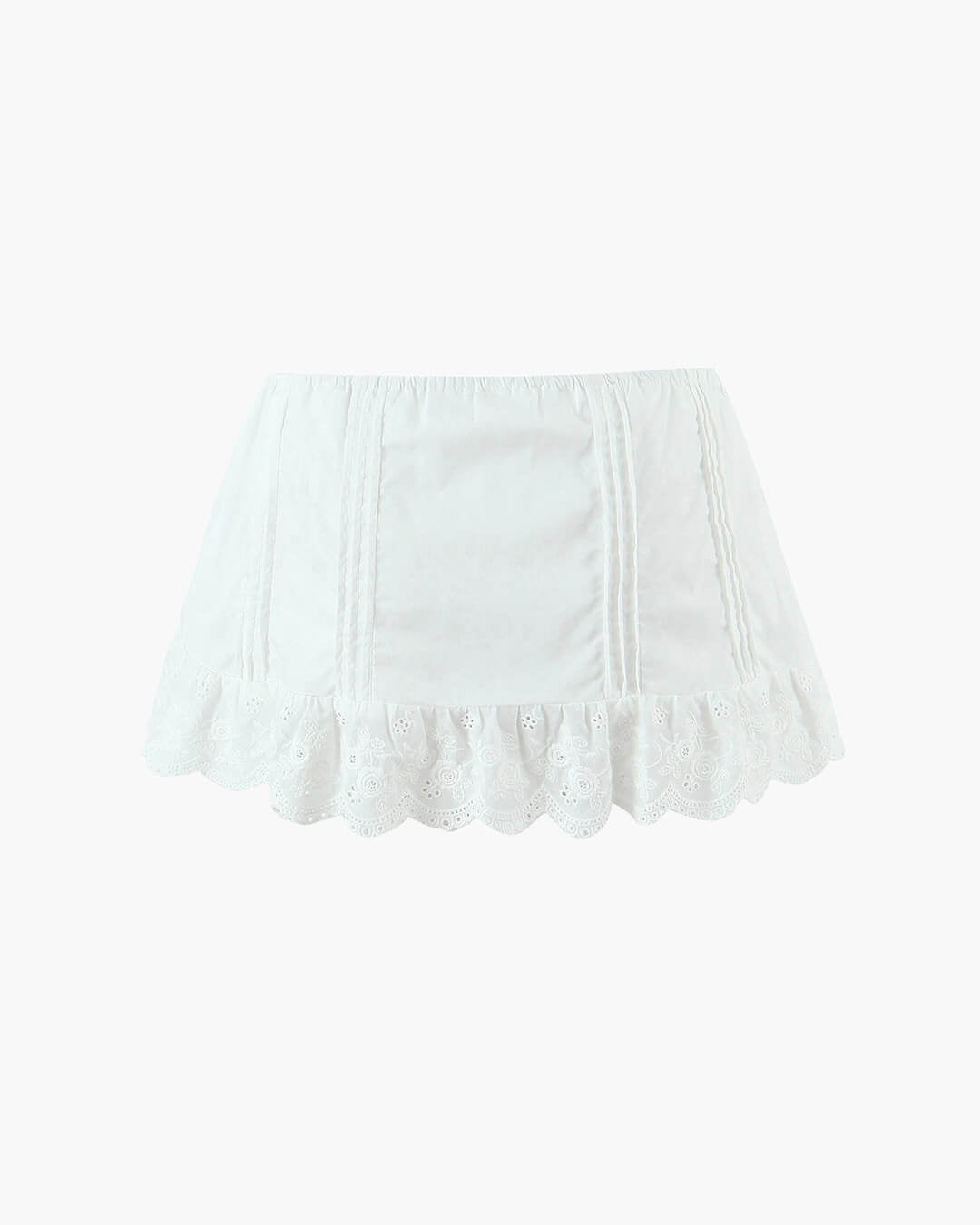 Klarissa Lace Trim Mini Skirt Set - Women's Coordinated Two-Piece Outfit - Image 15