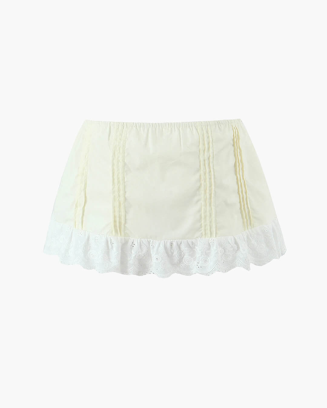 Klarissa Lace Trim Mini Skirt Set - Women's Coordinated Two-Piece Outfit - Image 11