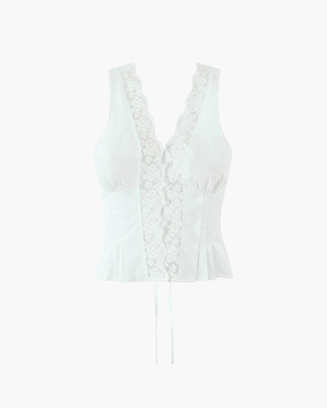Klarissa Lace Trim Mini Skirt Set - Women's Coordinated Two-Piece Outfit - Image 12
