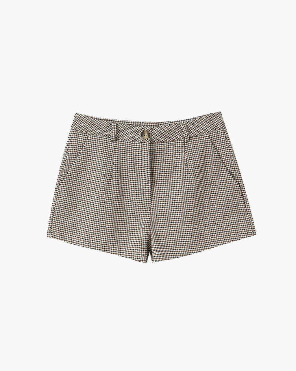Lucy Women's Houndstooth Belted Shorts Suit Set - Office Wear Matching Set - Image 13