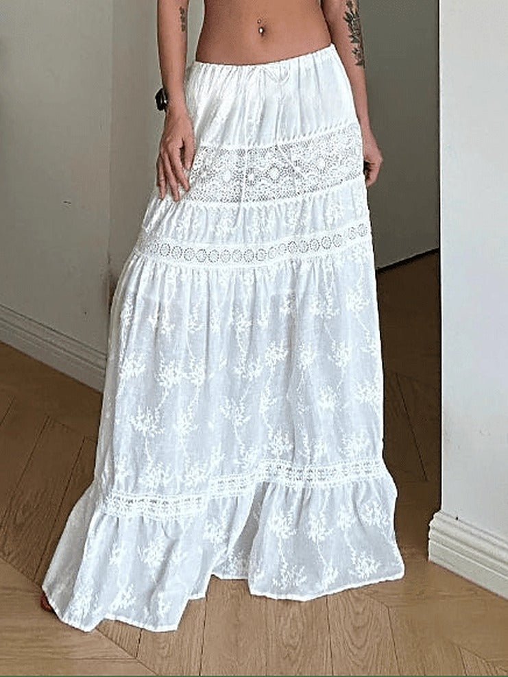 Margot Bohemian Crop Top Maxi Skirt Set - Women's Coordinated Two-Piece Outfit - Image 6