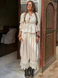 Sophia Lace Lantern Suit - Women's Coordinated Two-Piece Outfit - Image 2