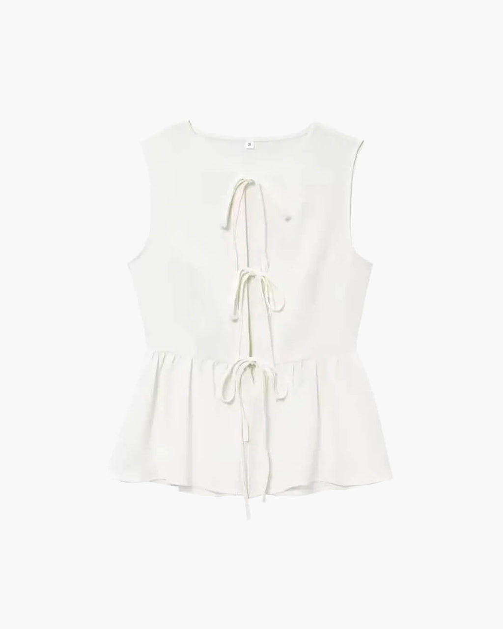 Vianne Tie Front Vest Trouser Set - Women's Coordinated Two-Piece Outfit - Image 2