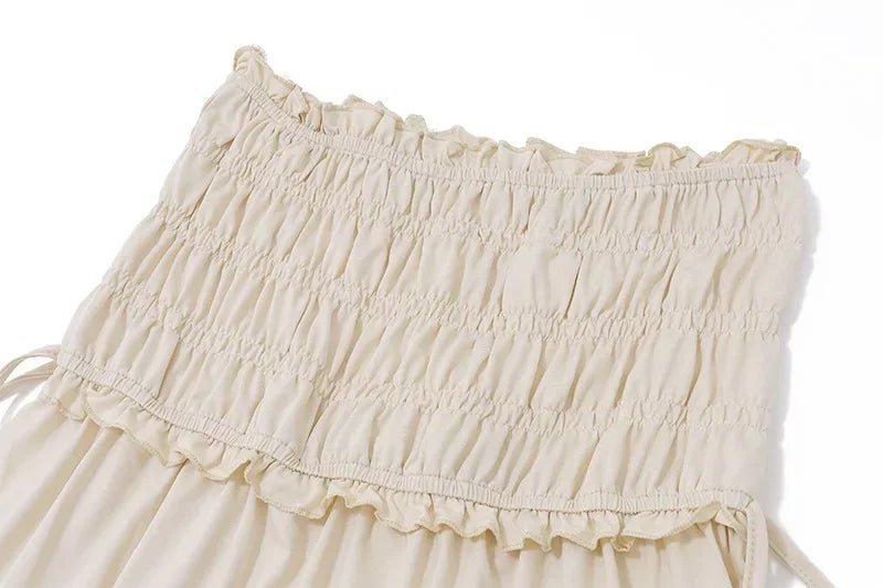 Zendaya Ruffled Crop Top Maxi Skirt Set - Women's Coordinated Two-Piece Outfit - Image 7