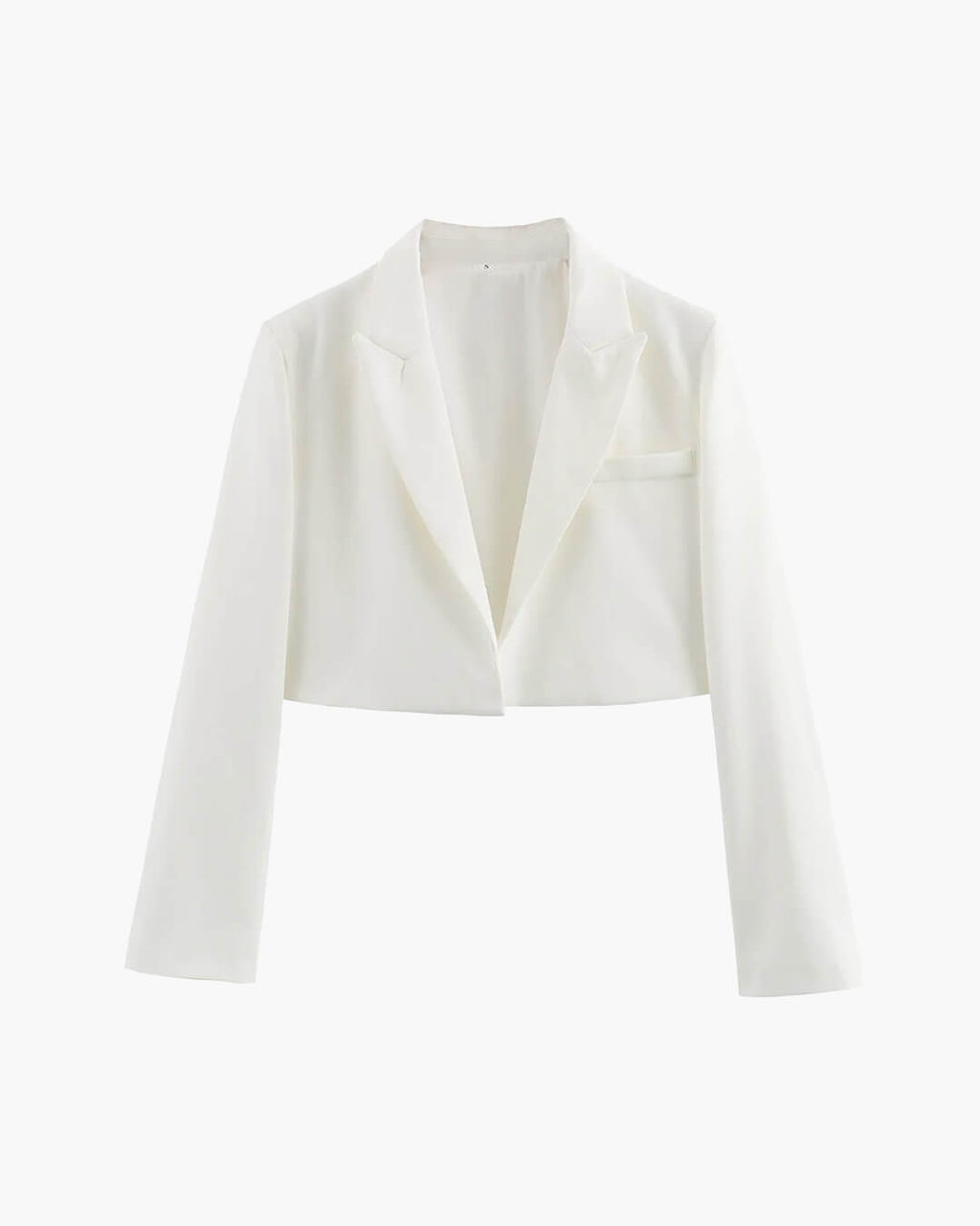 Olga Padded Cropped Suit Jacket - Women's Fall and Winter Outerwear - Image 14