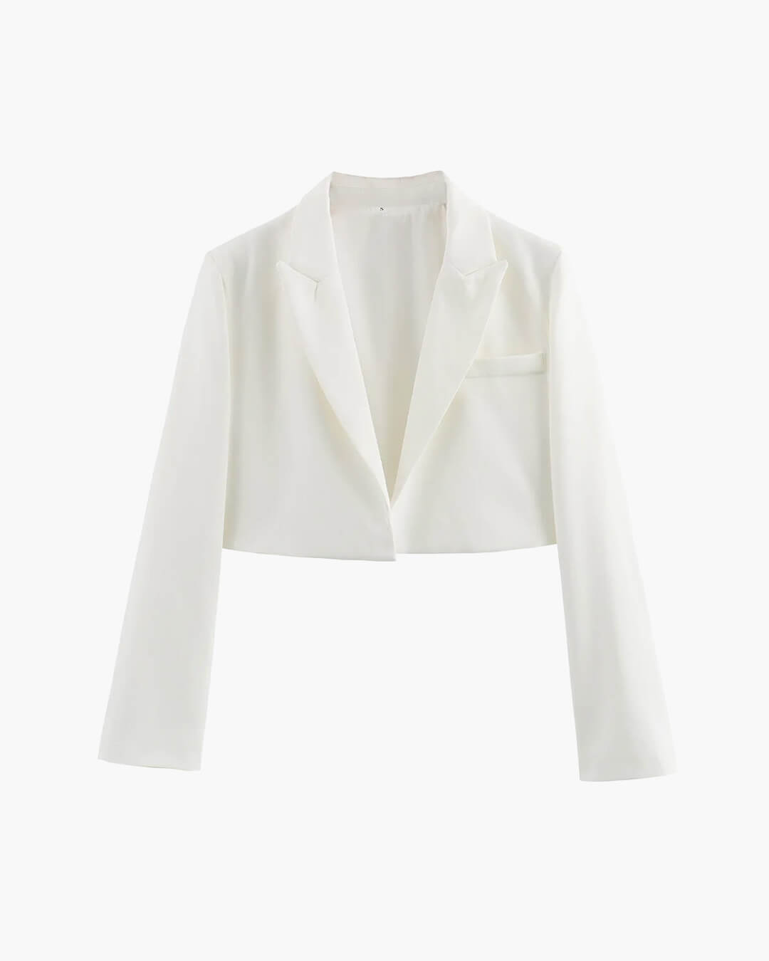 Olga Padded Cropped Suit Jacket - Women's Fall and Winter Outerwear - Image 14