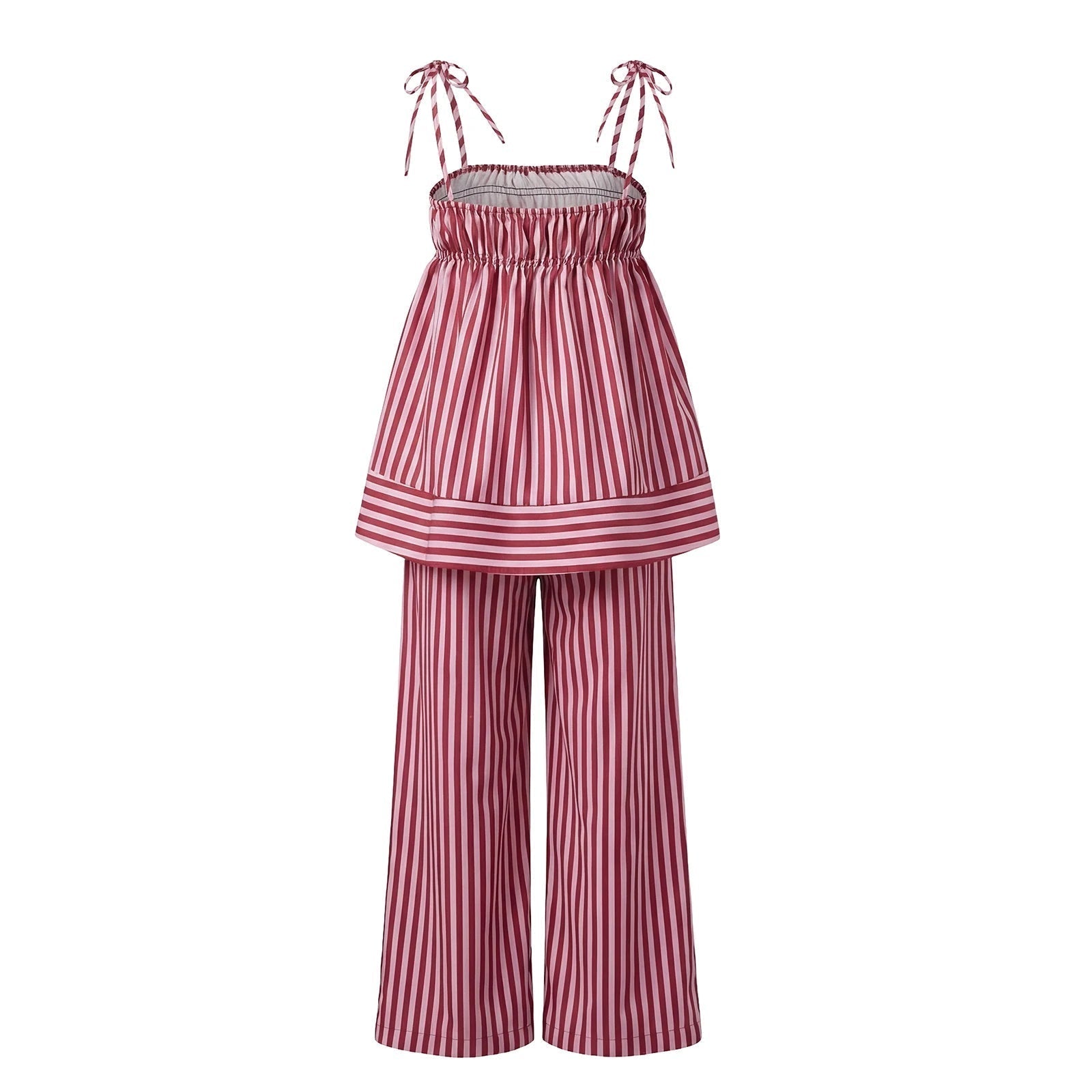 Jasmin Striped Pajama Set - Women's Pajama Set - Image 9