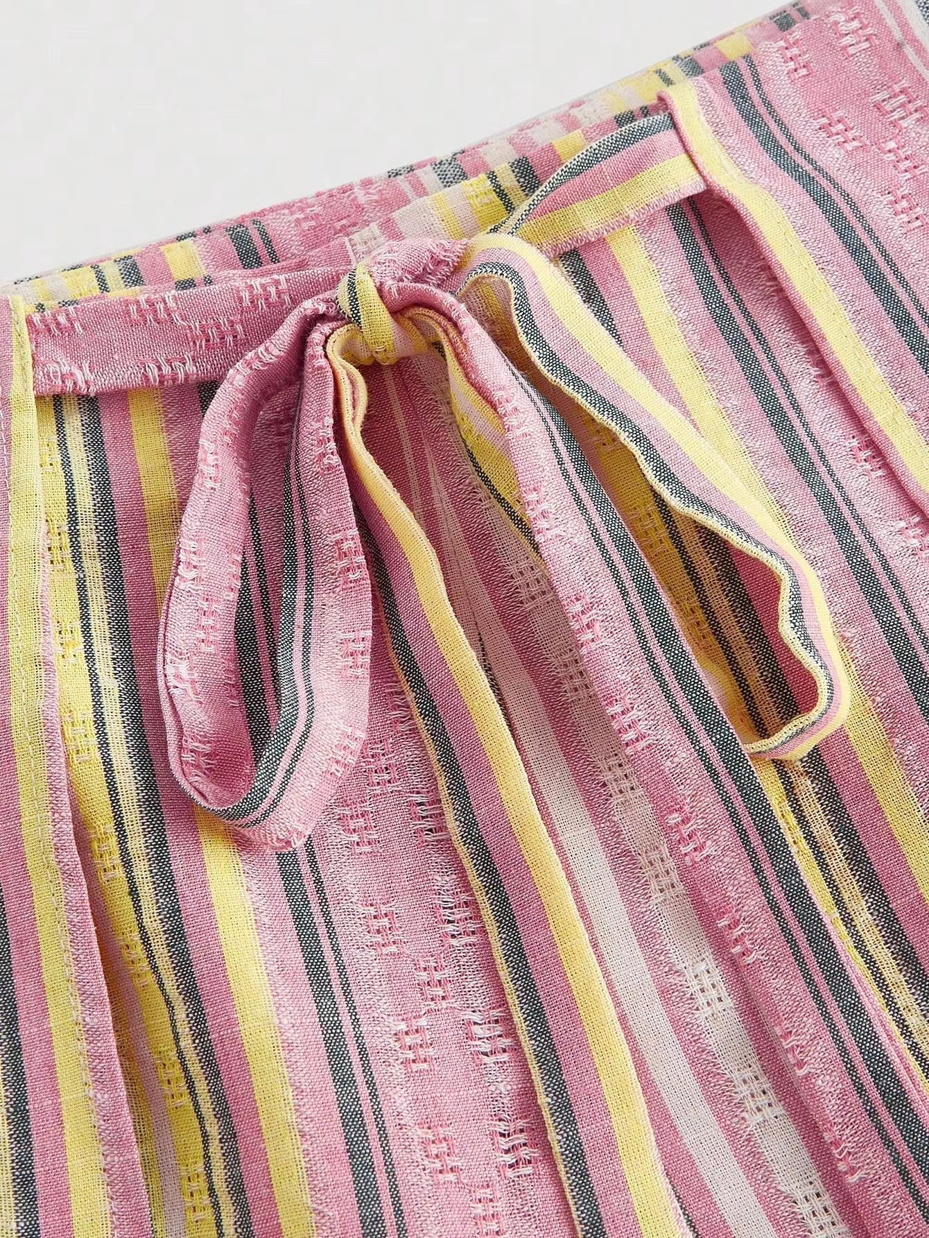 Julie Vertical Stripe Trousers - Women's Everyday Pants - Image 8