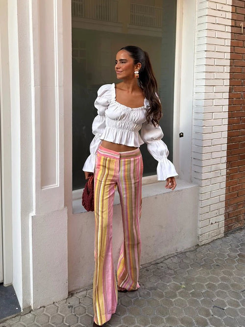 Aislinn Wide Leg Palazzo Pants - Women's Everyday Pants
