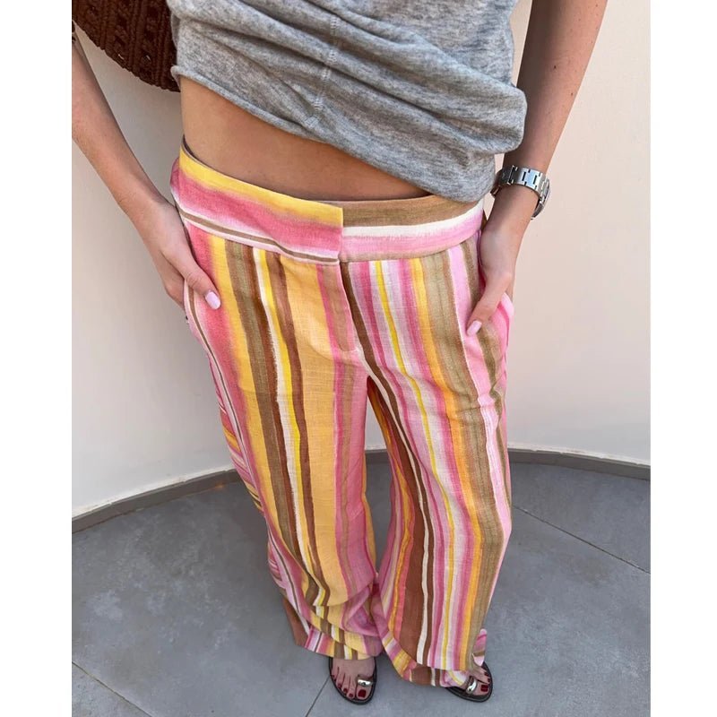 Anne Wide Leg Palazzo Pants - Women's Everyday Pants - Image 2