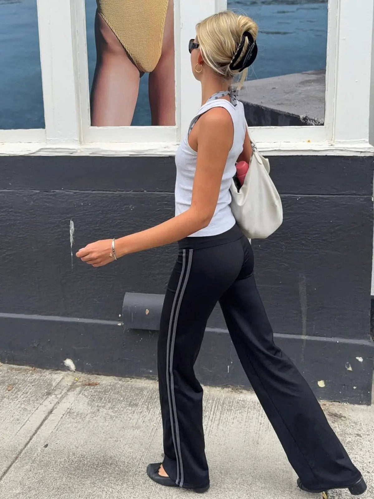 Charis Low Waist Flared Yoga Pants - Women's Everyday Pants - Image 5