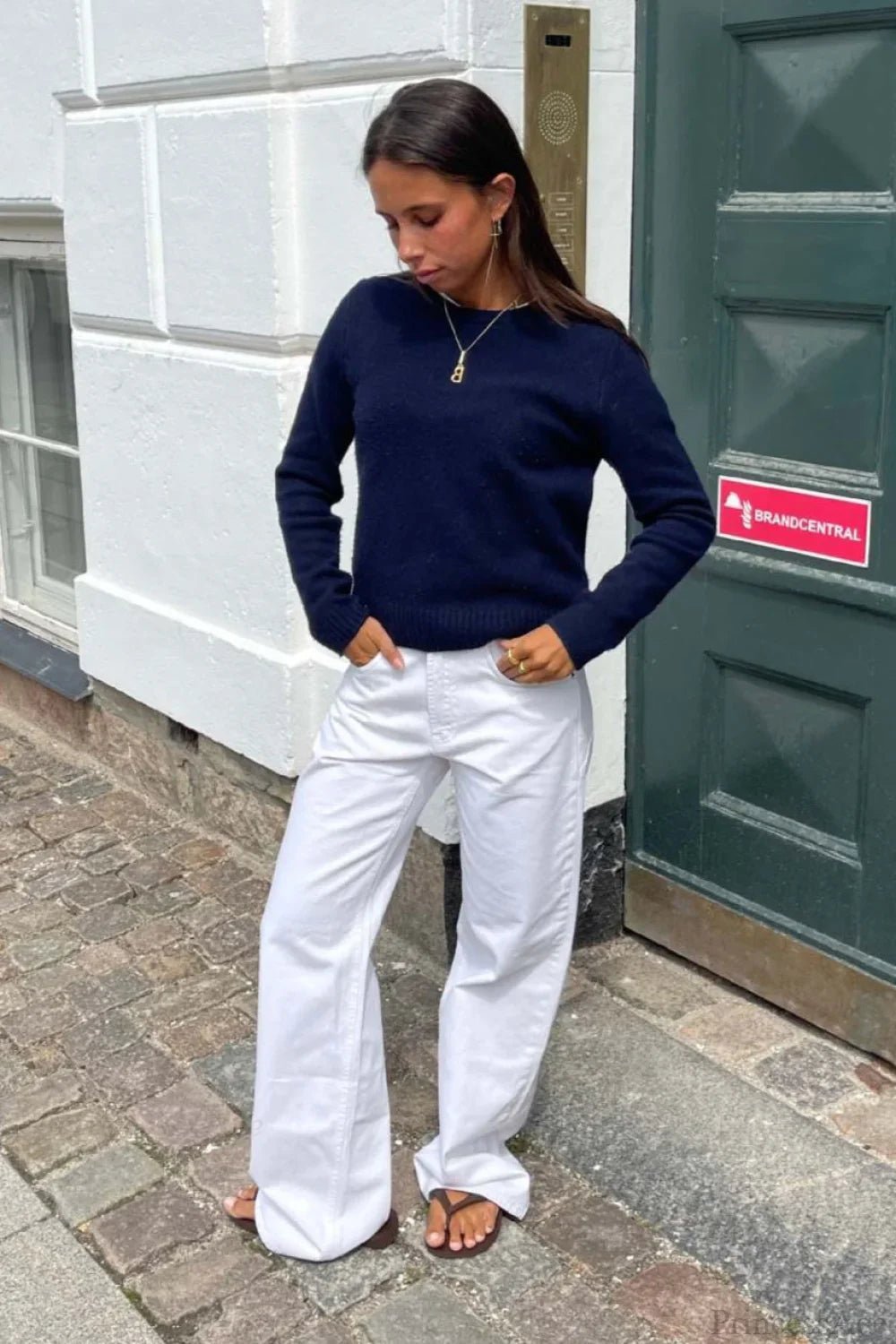 Charlize Star Patchwork Color-Block Jeans - Women's Everyday Pants - Image 15