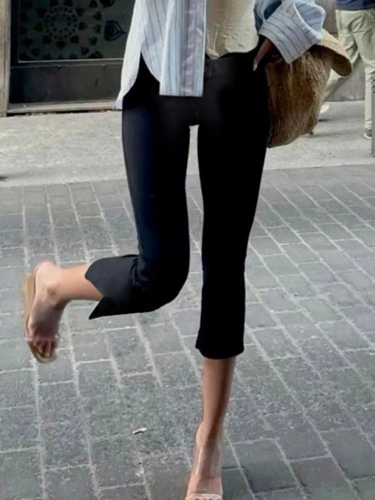 Juliette Black Capris Pants - Women's Everyday Pants - Image 9