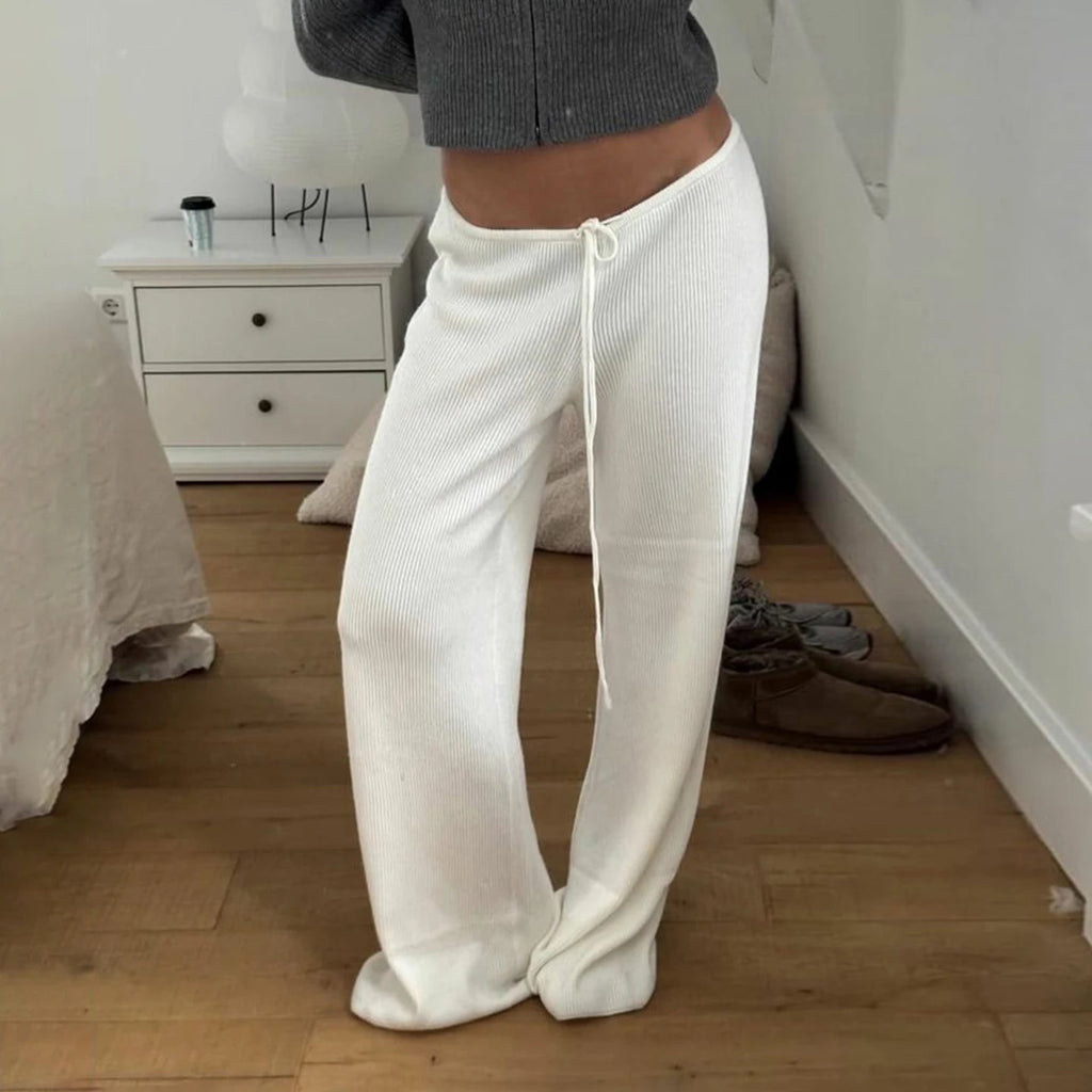 Lorena Knitted Lounge Pants - Women's Everyday Pants