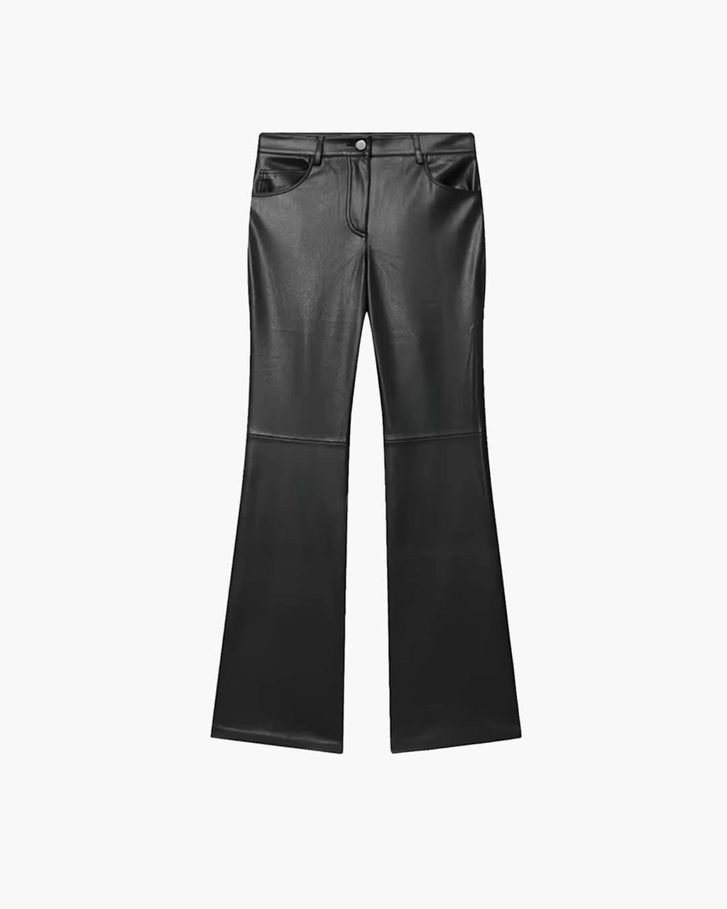 Michelle Faux Leather Flare Pants - Women's Everyday Pants - Image 5