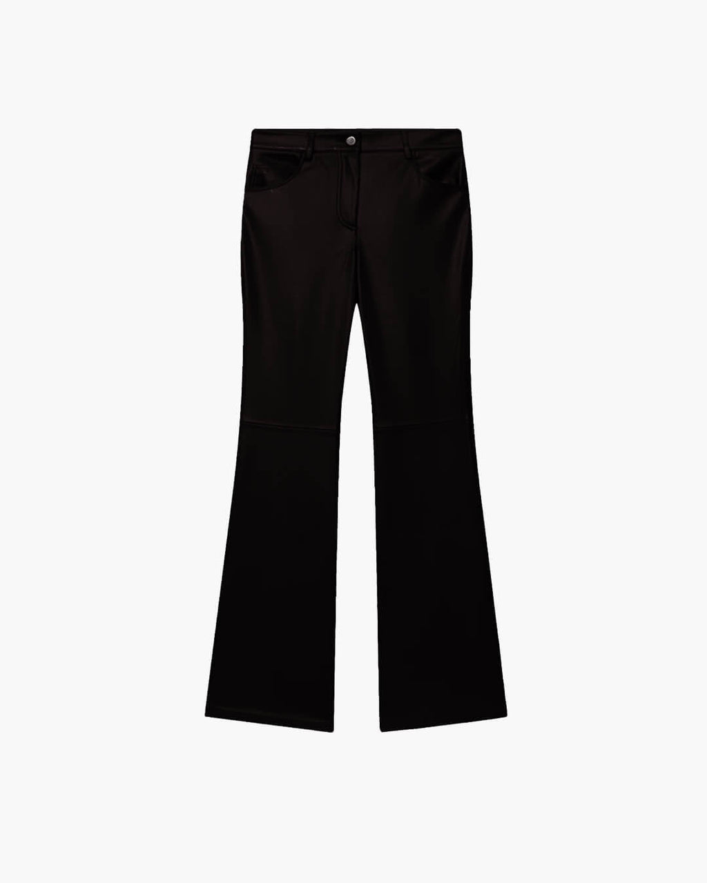 Michelle Faux Leather Flare Pants - Women's Everyday Pants - Image 6