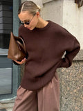 Georgette Ribbed Knit Sweater - Women's Cozy Knitwear - Image 3
