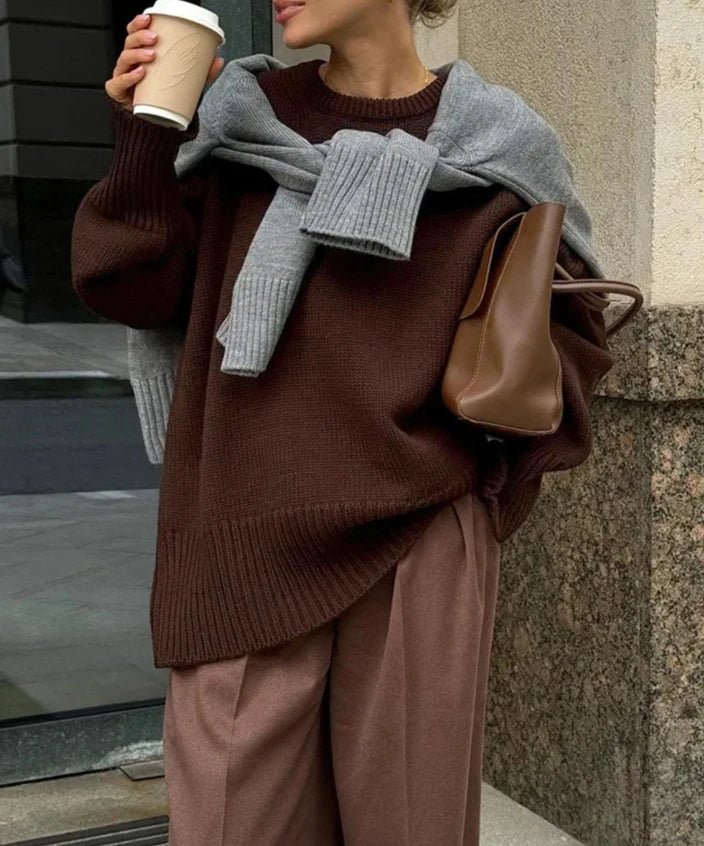 Georgette Ribbed Knit Sweater - Women's Cozy Knitwear - Image 5