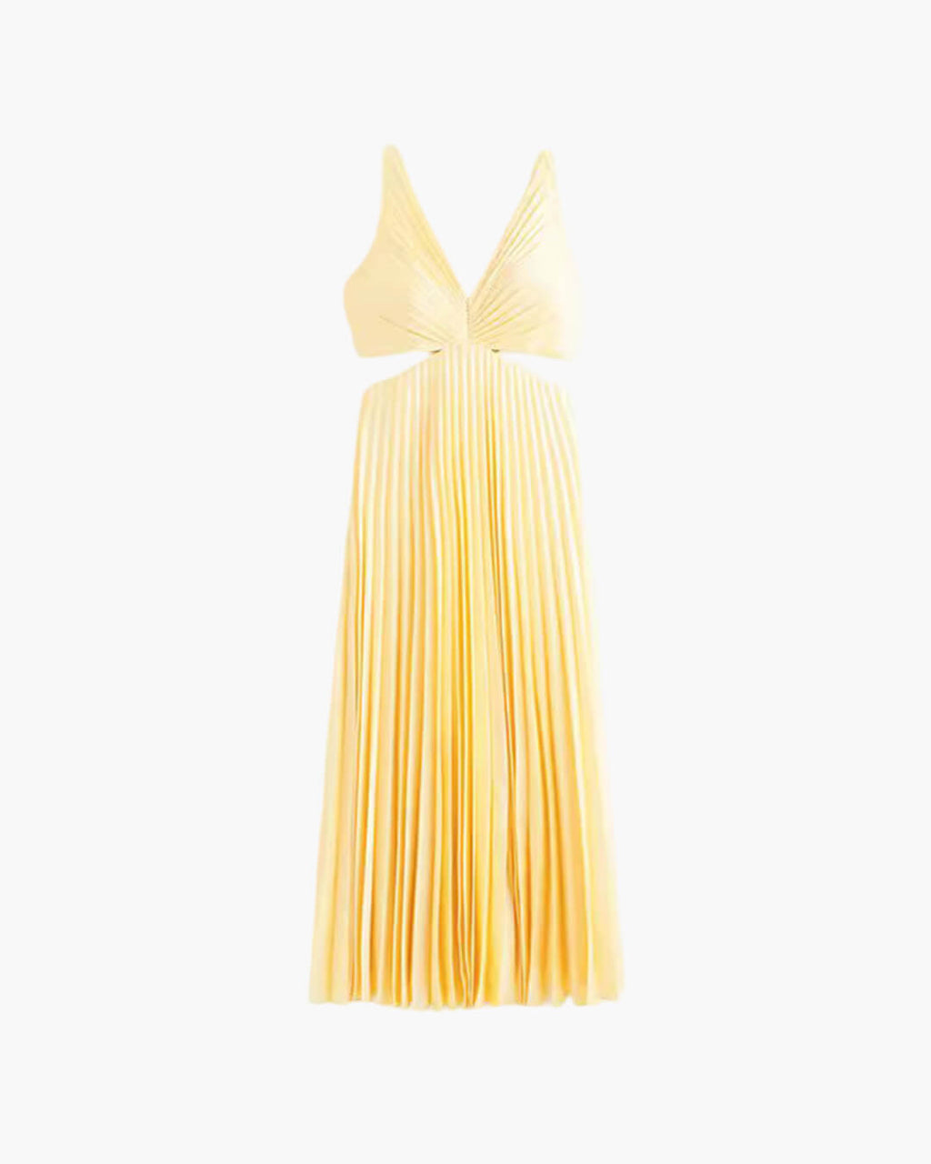 Rona V-Neck Cutout Sleeveless Maxi Dress - Wedding Guest Maxi Dress - Image 3