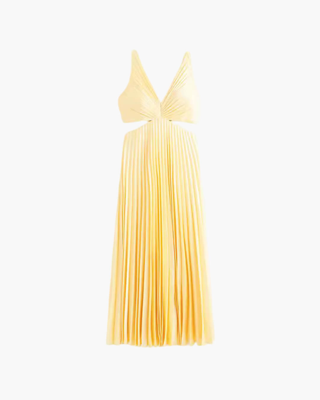 Rona V-Neck Cutout Sleeveless Maxi Dress - Wedding Guest Maxi Dress - Image 3