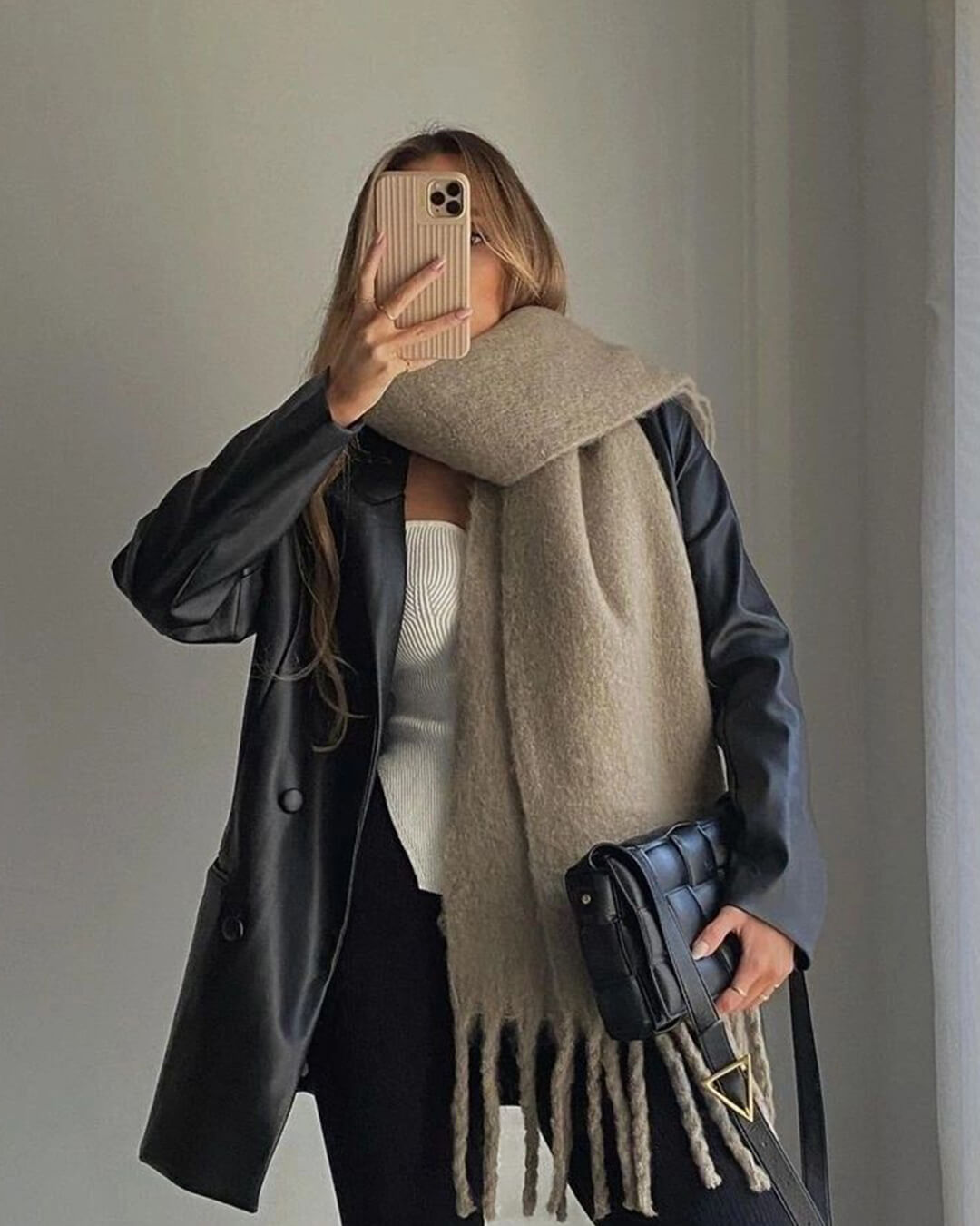 Tanya Tasseled Winter Scarf - Women's Oversized Cashmere Blend Shawl Wrap - Image 19