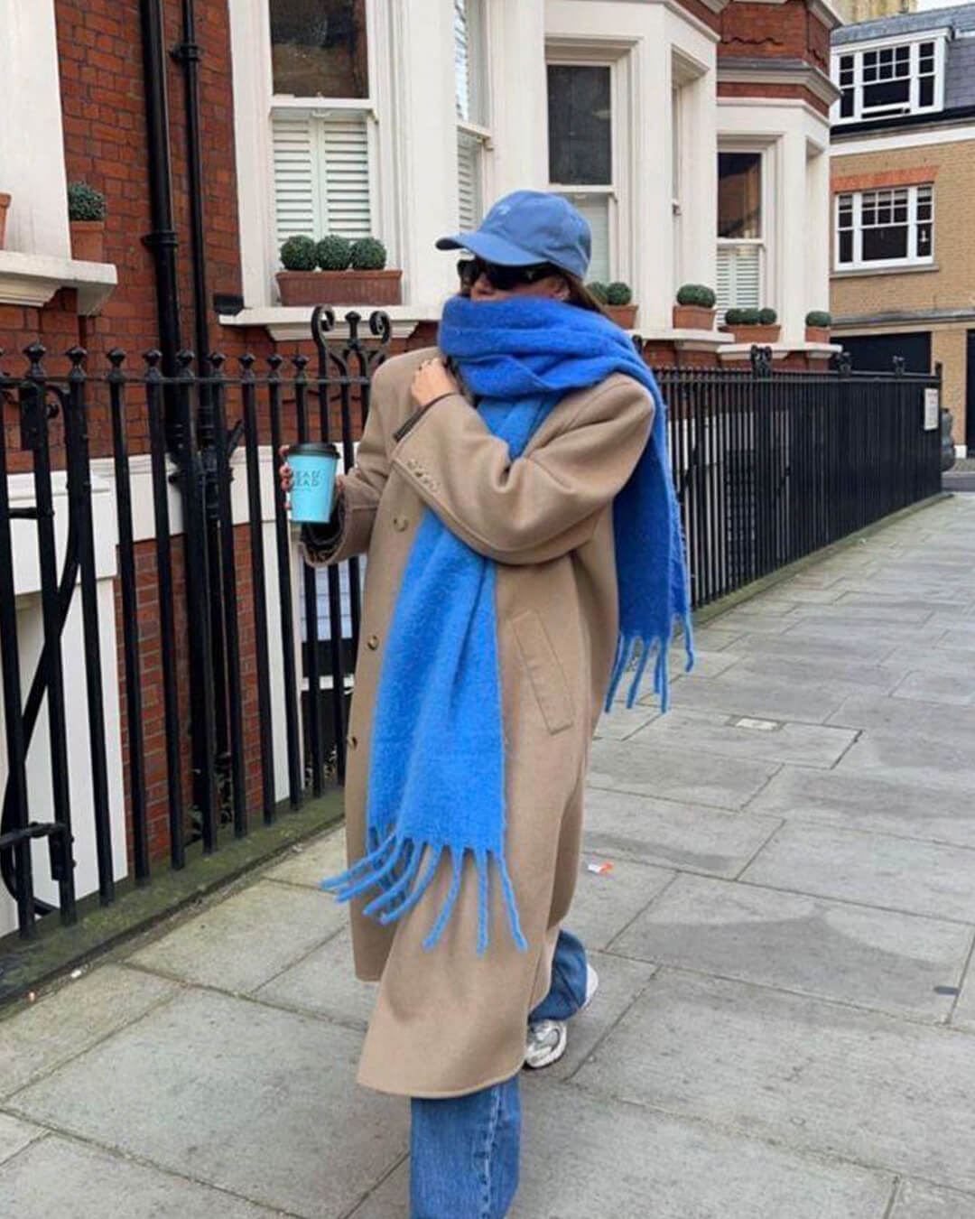 Tanya Tasseled Winter Scarf - Women's Oversized Cashmere Blend Shawl Wrap - Image 9
