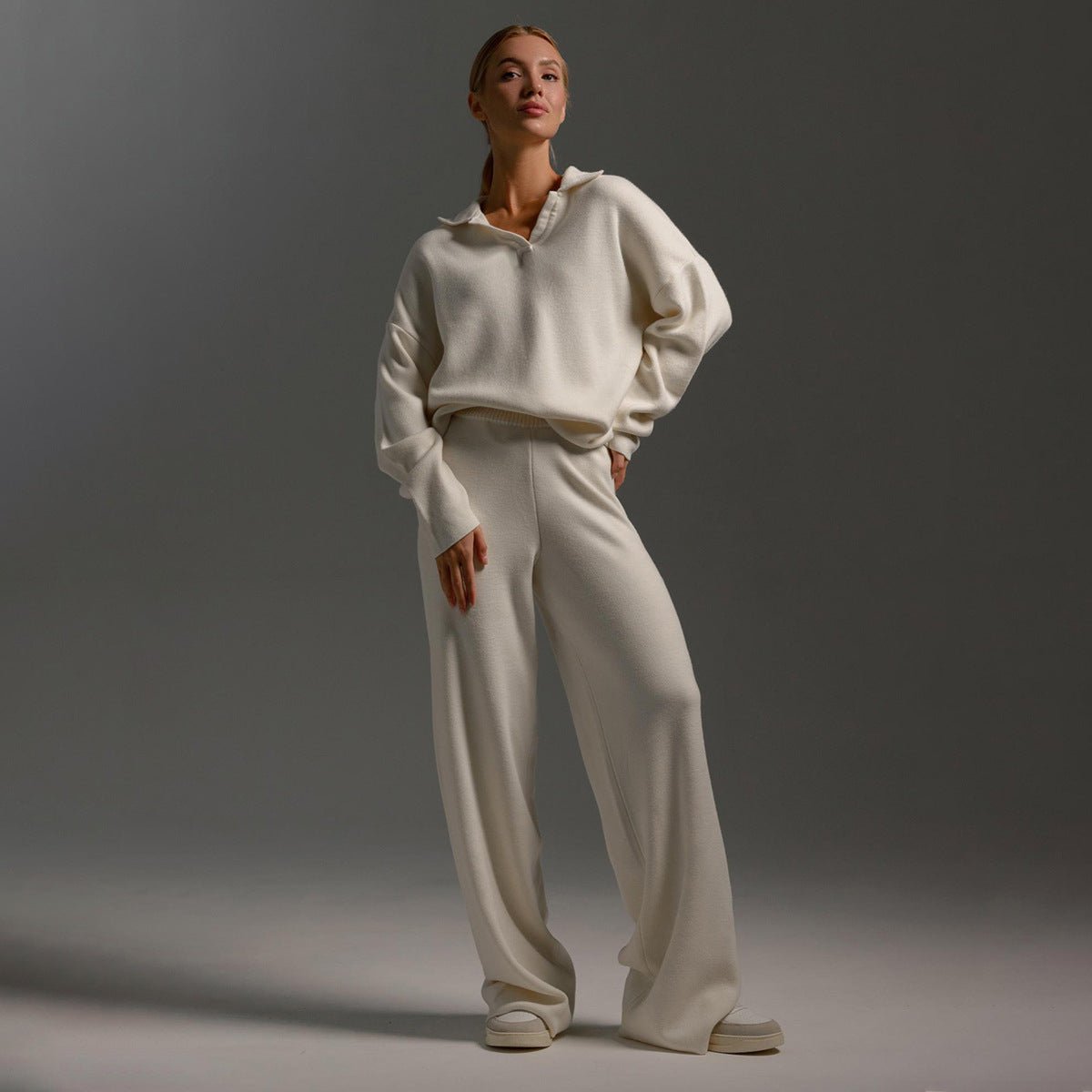 Abby Lounge Set - Women's Coordinated Two-Piece Outfit - Image 6