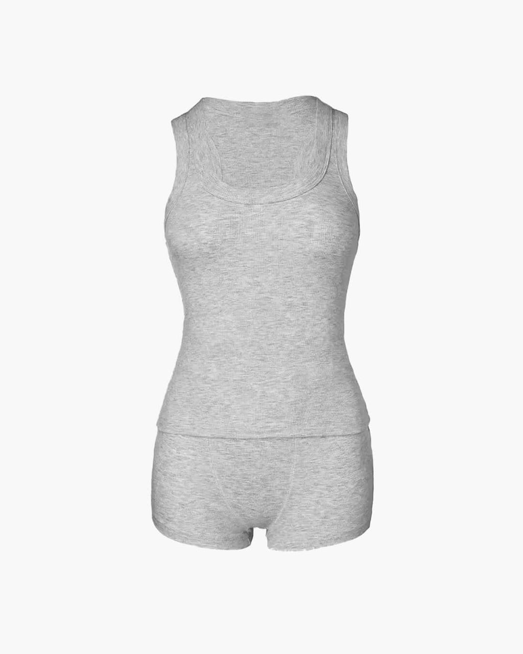 Liza Tank Top Shorts Set - Women's Coordinated Two-Piece Outfit - Image 3